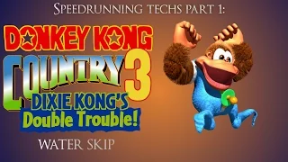 Speedrunning Techs Part 1: DKC 3 Water skip