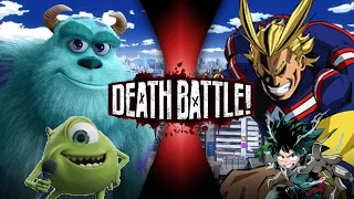 Fan made death battle trailer:sully vs all might(monster inc vs mha) (joke fight)