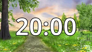 20 Minutes Timer with Music | Spring Timer