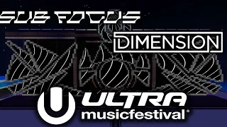 Sub Focus & Dimension - Ultra Music Festival 2024 Minecraft Edition (FAN MADE)