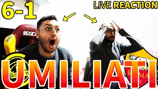 🤬 UMILIATI... BODO GLIMT-ROMA 6-1 [LIVE REACTION]