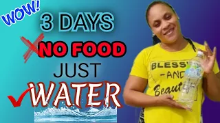 3 DAYS WATER FAST---clean the brain and reset your  Energy.#waterfasting #intermittentfasting