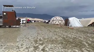 Flooding forces Burning Man attendees to shelter in place