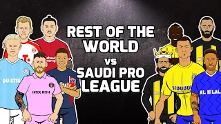 🔥ROTW vs SAUDI PRO LEAGUE!🔥 (Ronaldo vs Messi Frontmen 6.2)