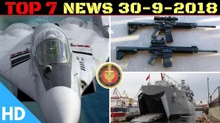 Indian Defence Updates : Indian Army Selects US Rifle,Mig-29 Massive Upgrade,L55 Ship Delivery