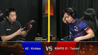 Topanga Championship - Tokido (Akuma) vs Kichipa (Zangief) - Street Fighter 5 Champion Edition