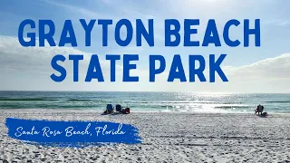 Grayton Beach State Park in Santa Rosa Beach, Florida. Beach, Campground, Hiking Trail & Lake