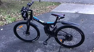 Vivi Electric Bike Folding Electric Mountain Bike for Adults Review