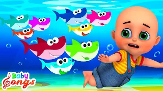 🔟 🦈 Ten Little Baby Shark Doo Doo | Nursery Rhymes & Kids Songs