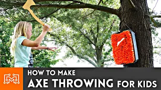 How to Make Axe Throwing For Kids | I Like To Make Stuff