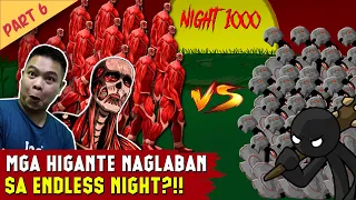 Max Night Endless Lumabas Higanteng Zombies - Stick War Legacy