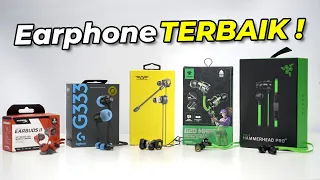 7 Rekomendasi EARPHONE GAMING Murah TERBAIK 2024