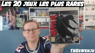 Les 20 jeux FR les plus rares sur PS3