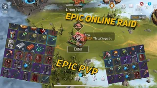 Epic online raid(PvP ep#5)(Frostborn)