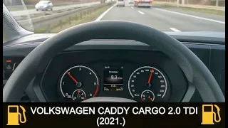 Volkswagen Caddy Cargo 2.0 TDI (2021) - consumption on 130 km/h