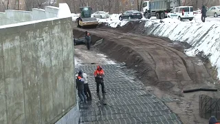 Реконструкция моста на Циолковского