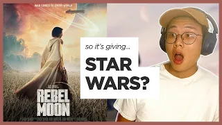 REBEL MOON COPYING STAR WARS?? | Netflix REBEL MOON TRAILER REACTION & THOUGHTS