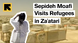 Sepideh Moafi Visits Refugees in Za'atari