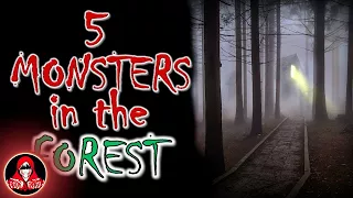 5 REAL Monsters in the Forest - Darkness Prevails