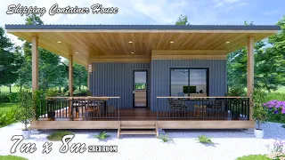 Shipping Container House | Simple Life with Natural