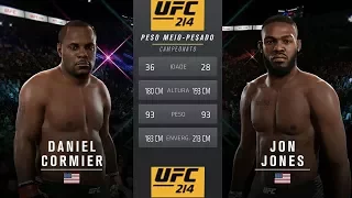 DANIEL CORMIER VS JON JONES 29/07/2017 - UFC 214