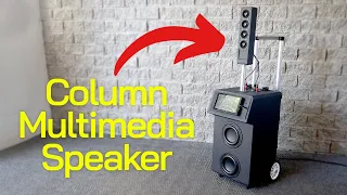 Building a Multimedia Bluetooth Column Speaker - by SoundBlab