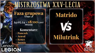 Heroes III Mistrzostwa XXV-lecia by Lenovo Legion Faza grupowa - Milutrink vs Matrido BO1