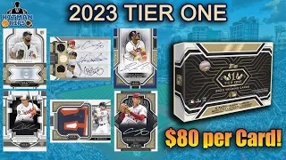 2023 Topps Tier One - Is this worth $80 per Card?