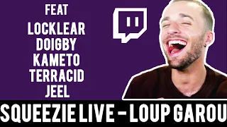 Twitch Squeezie - La Grosse Soirée Loup-Garou ! ft Locklear, Doigby, Kameto, Terracid, Jeel, Kenny..