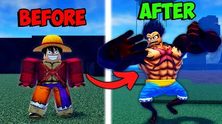 Becoming GEAR 4 LUFFY In Haze Piece Roblox