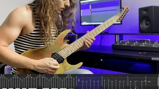 Van Halen - Jump | Synth solo on guitar with tabs