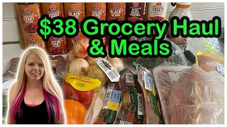 $38 Grocery Haul for 3 Adults + Meals • What We Eat in a Normal Week • Realistic Budget Groceries