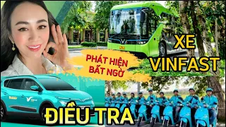 ĐIỀU TRA TAXI ,XE MÁY,XE BUS CỦA VINFAST .PHÁT HIỆN NHIỀU BẤT NGỜ