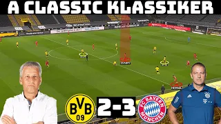 Tactical Analysis: Borussia Dortmund 2-3 Bayern munich | Favre & Flick's Tactical Dance |