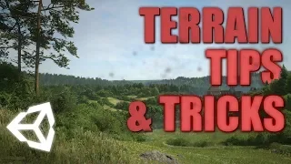 Terrain tips & tricks | Unity 2019 -Tutorial