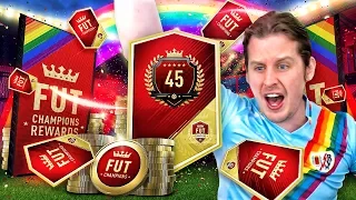 POGBA IN A PACK?! GUARANTEED ICON + 44 INFORMS! TOP 100 MONTHLY FUT CHAMPS REWARDS! FIFA 18