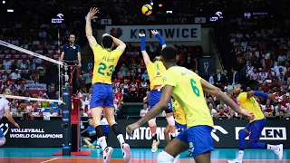 This is the Art of Volleyball Team Brazil !!!
