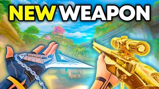 Testing Valorant's *NEW* weapon Outlaw & *NEW* Kuronami Skins (FULL GAMEPLAY)