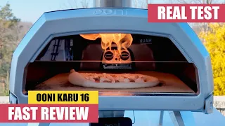 FAST REVIEW | Ooni Karu 16 REAL Test With BOTH Doors