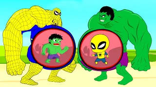 Evolution Of HULK PREGNANT Vs Spider HULK | So Sad But Happy Ending | Cartoon Animation