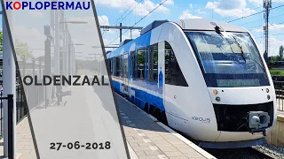 Treinen op station Oldenzaal - 27 juni 2018