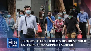 Sectors to get tiered subsidies under extended Jobs Support Scheme | THE BIG STORY