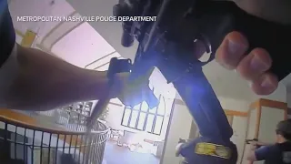 Body camera footage released of Nashville school shooting