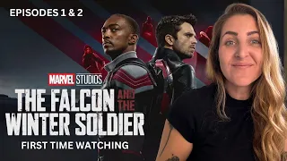 First time watching THE FALCON AND THE WINTER SOLDIER Episodes 1 & 2