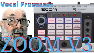 Unboxing Zoom V3 Vocal Processor