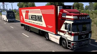 Euro Truck Simulator 2. MAN F2000 COMMANDER Африка рейс Shoma-Kalomo.