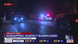 Metro police investigate kidnapping turned barricade in southwest Las Vegas valley