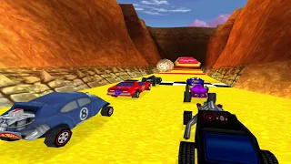 Hot Wheels Turbo Racing - PS1 Gameplay (4K60fps)