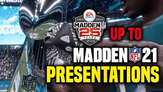 EVERY Madden Super Bowl Presentation from Madden 25 to Madden 21 Gameplay!