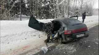 Заснул за рулем. Водитель ВАЗа выехал на встречку.